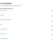 Tablet Screenshot of expresidenti.blogspot.com