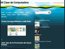 Tablet Screenshot of miclasedecomputadora.blogspot.com