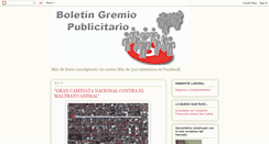 Desktop Screenshot of gremiopublicitario.blogspot.com