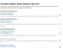 Tablet Screenshot of portabledigitalebookreaders.blogspot.com