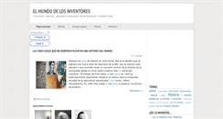 Desktop Screenshot of elmundodelosinventores.blogspot.com