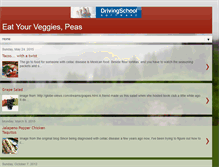 Tablet Screenshot of eatyourveggiespeas.blogspot.com