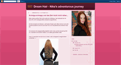 Desktop Screenshot of nika-dreamhair.blogspot.com