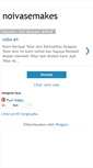 Mobile Screenshot of noivasemakes.blogspot.com