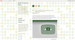 Desktop Screenshot of joshipuro.blogspot.com