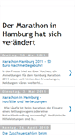 Mobile Screenshot of marathon-hamburg.blogspot.com