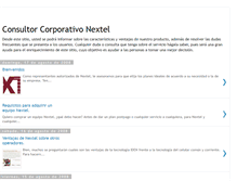 Tablet Screenshot of consultorcorporativonextel.blogspot.com