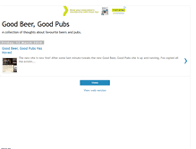 Tablet Screenshot of goodbeergoodpubs.blogspot.com