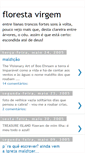 Mobile Screenshot of florestavirgem.blogspot.com