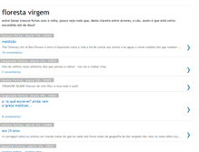 Tablet Screenshot of florestavirgem.blogspot.com