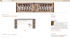 Desktop Screenshot of escalbibli.blogspot.com
