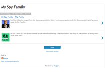 Tablet Screenshot of myspyfamily.blogspot.com