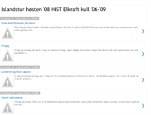 Tablet Screenshot of islandstur08.blogspot.com