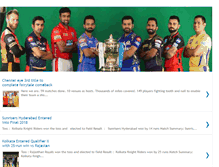 Tablet Screenshot of ipl-twenty20-cricket-info.blogspot.com