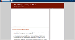 Desktop Screenshot of cncmillingmachines.blogspot.com