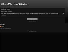 Tablet Screenshot of burgerswordsofwisdom.blogspot.com