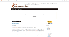 Desktop Screenshot of andacarikerja.blogspot.com