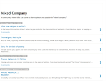 Tablet Screenshot of mixedcompany-chapman.blogspot.com