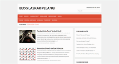 Desktop Screenshot of laskarpelangi1.blogspot.com