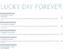 Tablet Screenshot of luckydayforever.blogspot.com