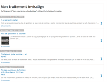 Tablet Screenshot of iinvisalign.blogspot.com