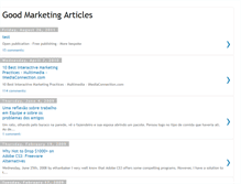 Tablet Screenshot of goodmarketingarticles.blogspot.com