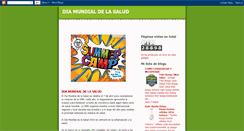 Desktop Screenshot of conociendodiamundialdelasalud.blogspot.com