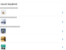 Tablet Screenshot of necatibeydemir.blogspot.com