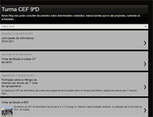 Tablet Screenshot of cef9d.blogspot.com