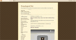 Desktop Screenshot of nomologic.blogspot.com