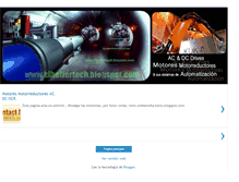 Tablet Screenshot of motores-motorreductores-drives.blogspot.com