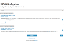 Tablet Screenshot of kasmancahgadon.blogspot.com