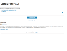 Tablet Screenshot of motosextremas.blogspot.com