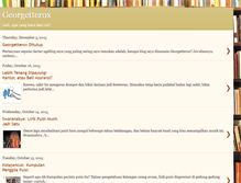 Tablet Screenshot of georgetterox.blogspot.com
