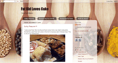 Desktop Screenshot of fatkidlovescakeblog.blogspot.com