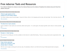 Tablet Screenshot of free-adsense-toolkit.blogspot.com