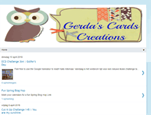 Tablet Screenshot of cardscreations.blogspot.com