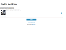 Tablet Screenshot of cedricmcmillan.blogspot.com
