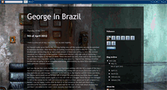 Desktop Screenshot of georgeinbrazil.blogspot.com