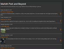 Tablet Screenshot of marlothpark.blogspot.com