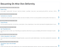 Tablet Screenshot of mineowndeformity.blogspot.com