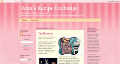 Desktop Screenshot of denasrecipeexchange.blogspot.com