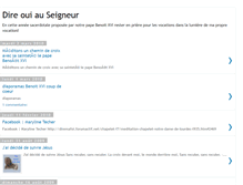 Tablet Screenshot of direouiauseigneur.blogspot.com