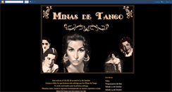 Desktop Screenshot of milongaminasdetango.blogspot.com