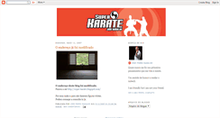 Desktop Screenshot of karategoju-ryu.blogspot.com