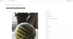 Desktop Screenshot of luciamorate.blogspot.com