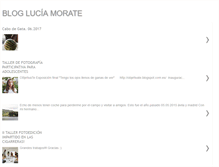 Tablet Screenshot of luciamorate.blogspot.com