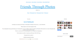 Desktop Screenshot of friendsthroughphotos.blogspot.com