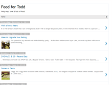 Tablet Screenshot of foodfortodd.blogspot.com