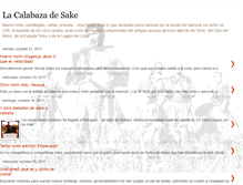 Tablet Screenshot of lacalabazadesake.blogspot.com